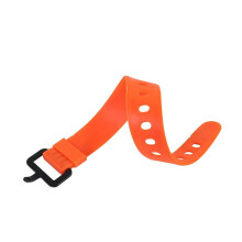 5PC Travel Tied Belt Durable Rubber Cargo Tie Down Luggage Lash Belt Strap Cargo Storage Belt Buckle Orange Short