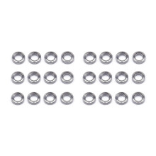 24 StüCke 144001-1296 4X 7X 2mm Lager Ersatz ZubehöR für 144001 124019 124018 RC Auto Upgrade Teile