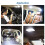 2X Car Interior Light 36LED Roof Ceiling Reading Light 7