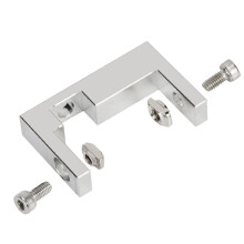 Bloco de Fixação de Perfil de Liga de Alumínio 2040, Peças para Impressora 3D para Trilho Guia Linear MGN12, Bloco Fixo para  3