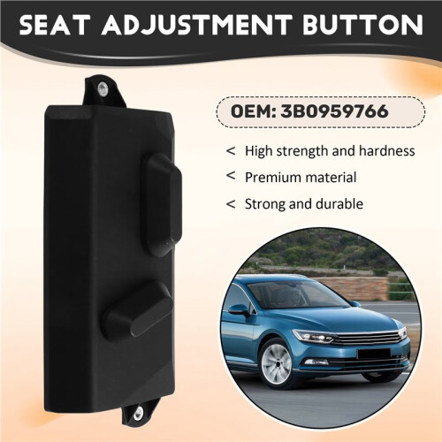Front  Adjustment  for     IV Bora 99-05  Adjust Control Button Right 3B0959766 1
