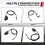 Avgaspartikelsensor PM-Sensor 95860626130 0281007924 för  Cayenne 3.0L 2011-2018 5
