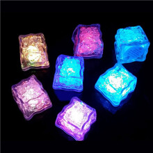 24PCS Waterproof LED Ice- Colorful Quick Flashing Glow in the Dark Light for Bar Club Drinking Party Decoration B