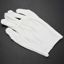 24 Pairs Cotton White Moisturising Lining Glove Health Music Work