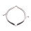15 Metal Frames Snap Clasp Arch Pattern Coin Style Purse Silver 4