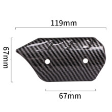 Motorcycle Universal Heat Insulation Plate Exhaust Pipe Anti-Hot Cover Connection Pipe Anti-Scratch Protective Cover-C