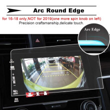 Para Si Type R Hatchback Touring EX 2016-18 Protector de la Pantalla TáCtil de NavegacióN GPS de 7 Pulgadas PelíCula de Vidrio Templado
