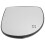 Right Door Wing Side Mirror Glass Heated with Backing Plate for  Compass 2007 - 2017 2