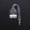 2X Aquarium Fish Tank CO2 Diffuser Carbon Dioxide Reactor with Ceramic Disc + 4 Suckers 9