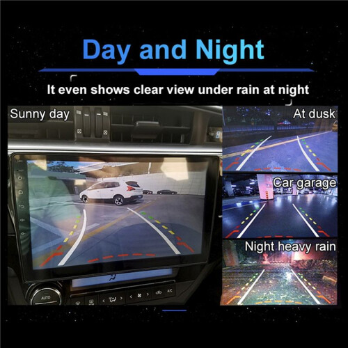 2X Car Rear View Camera Parking Reverse Camera for  A3 A4 A6L S5 Q7 2