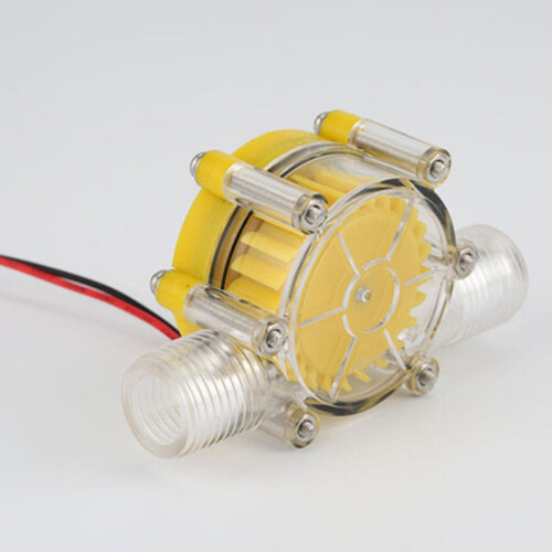 2 Pcs 10W Water Flow Pump   Generator Turbine Flow Hydraulic Conversion, 5V & 80V 1