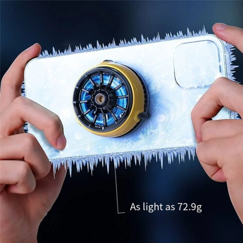 Semiconductor Cooler Mobile Phone Radiator Wireless Charging Multi-Function Mobile Phone Cooler Mobile Phone Cooling Fan 1