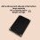 For PS4/PS5 Cassette Box Storage Rack Disc Box Disc Rack for PS4/ Desktop Storage Rack Game Disc Accessories Black 3