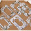 Κάρτες Κολάζ Vintage Flower Cutout Frame 10 τεμάχια 4