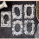 Scrapbook border paper cutout frame with flower embossing 5