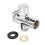 2X SOLID diverter 3-way diverter valve All 1/2 inch IPS shower system spare part, copper chrome plating 3