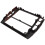 2X for  B5 Middle Escutcheon Center Decorative Box Dashboard Console Panel CD Recorder Frame Radio Face Trim 5