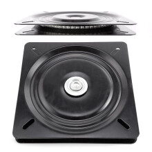 2X 6-Zoll-Sitz Boot-Drehplatte Fischerboot Marine-Sitz Dreh-Rotation 360-Grad-Drehung Universal-Einstellung 15,4 x 15,4 x 2 cm