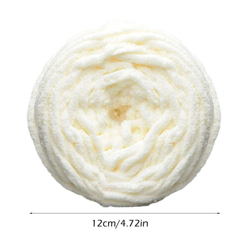Chunky Chenille Yarn for Crocheting and Knitting 1 Roll 1