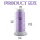 Glow-in-the-Dark Sewing Thread Spool 100m 2