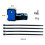 Bicycle Handlebar Fixed Tape Road Bike Handlebar Strap Holder Strap Bottle Cage Straps for ,Black 4