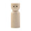 Lot de 6 figurines en bois vierges (4,5 x 1,8 cm) 5