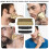 For BaBylissPRO FXONE Double Foil Shaver Replacement Foil and Cutter Black 6