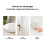 White Throw Pillow Insert 20x20 Inch 5