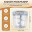 Food Chopper Manual Hand Pull Large 5 Blades Small String Speedy Processor Meatball Chili Garlic Master 7