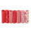Baumwollstoffquadrate 25x25cm rot 7 Stück 2