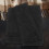 Tissu en maille polyester noire pour couture DIY 4