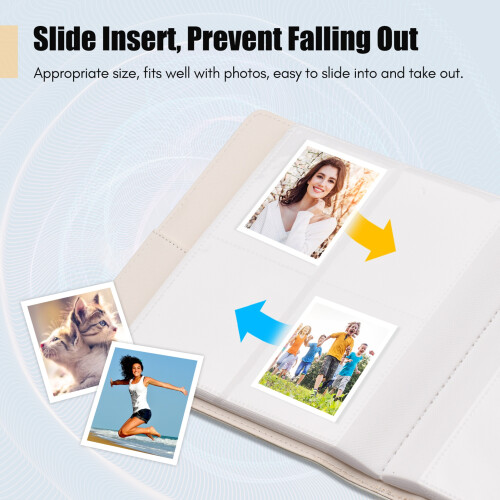 Άλμπουμ φωτογραφιών με 256 θήκες για Instax Mini11/90/70/9/8+/8 2