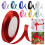 Rosa Satinband, 10 mm x 22 m 2