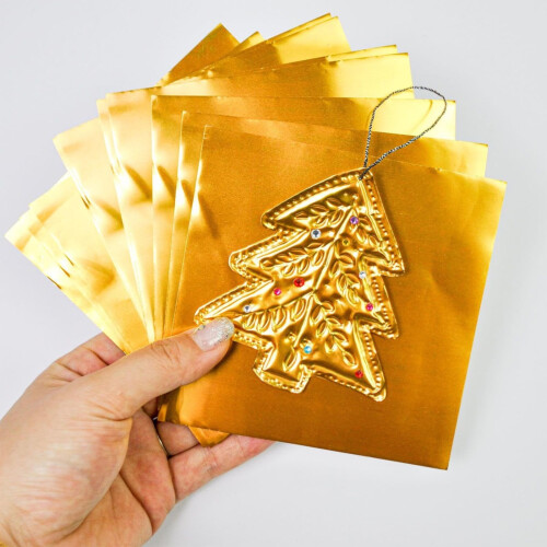 Metallprägeset mit 15 Aluminiumblechen 2