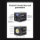60W Pro LED Video Light Photographic Studio Light with Light Control Panel  Softbox for Video Livestreaming EU Plug 4
