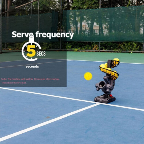 Auto Serving Pickleball Machine Small Size Pickle  Training Racquet Sports Machine