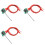 3Set for 10S 36V 15A BMS Split  with Temperature Control for Electric Scooter Lithium 18650 Battery Pack 2