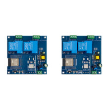 2X Module Relais ESP32 2 Canaux 30 A, Carte de Développement Wi-Fi AC 220 V, Prise en Charge Du Développement Secondaire.