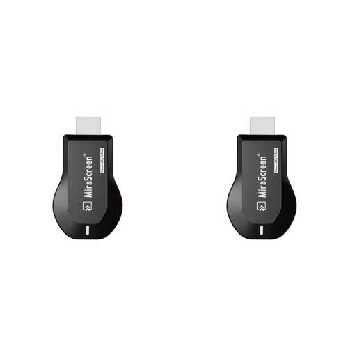 2X MiraScreen M2 Pro 1080P Wireless Display Dongle Ricevitore TV Compatibile con  per DLNA Miracast per IOS e Android