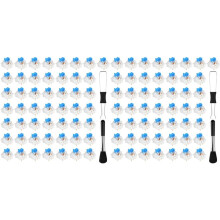 100 Pcs Keyboard Switches, 3-Pin Clicky Tactile Mechanical Keyboard Switches, Complete DIY Replacement Kit