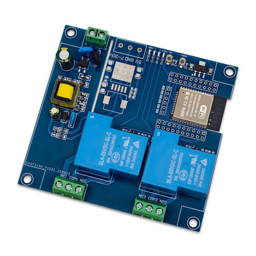 2X ESP32 2-Channel 30A Relay Module  WiFi Development Board AC220V Support Secondary Development 2