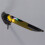 Rechargeable Mouse Mouse Pen 2.4G Wireless Pen Mouse Personalized Vertical Pen Mouse Yellow 2