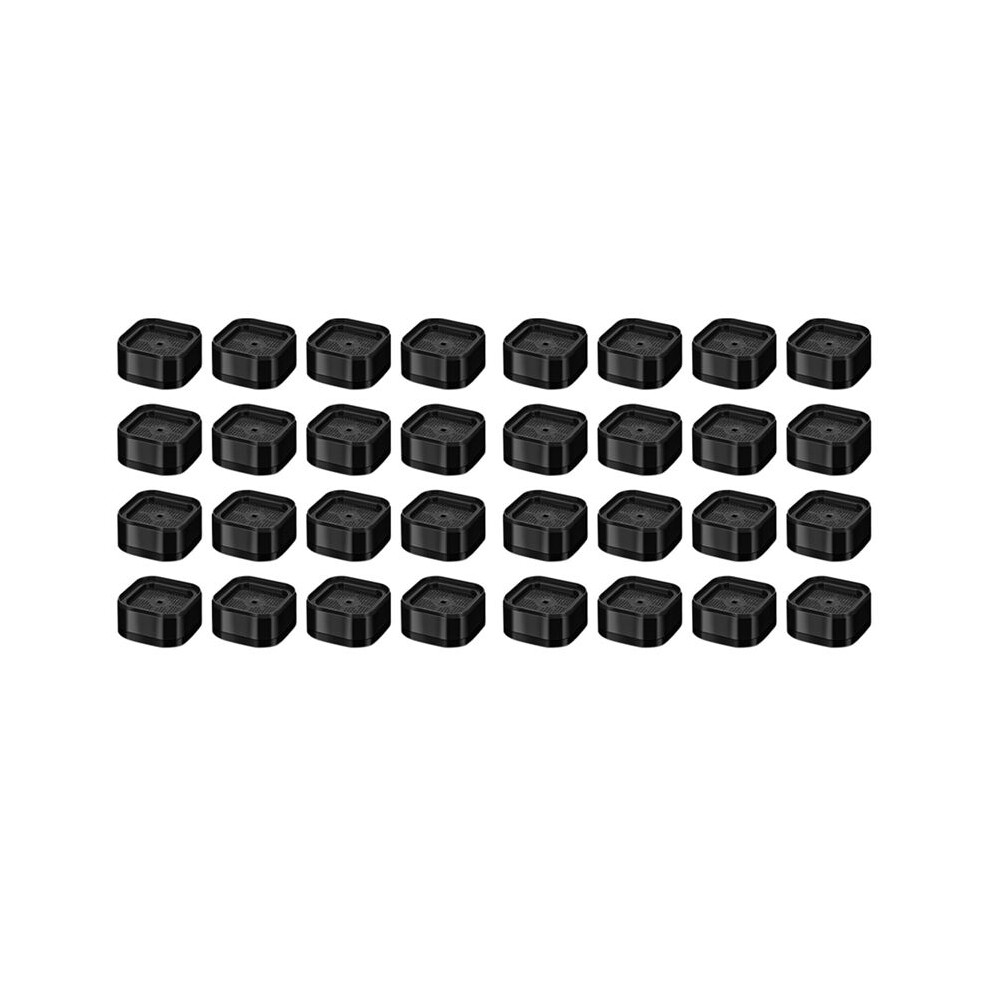 Furniture Risers Adjustable Bed Risers 1.38In Stackable Heavy Duty Bed Lifts Risers Square Bed Raising Blocks 32 Pcs 6031015859981