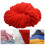 Chenille Yarn Acrylic Bulky 7 Jumbo Red 7