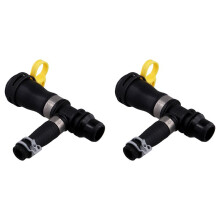 2X 1829405 BV61-18C266-de Heater Water Hose Coolant Reservoir Expansion Tank Pipe Expansion Tank Hose for   MK2