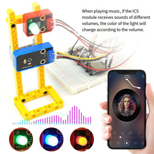 ICS Microphone Module I2S Digital Interface 24 Bit I2S Date Format Compatible with for  ESP32 Raspberry 2
