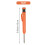 Solid Carpenter Pencil Set with 1 Refill Leads, Built-in Sharpener, Deep Hole Mechanical Pencil  Marking Tool I 6