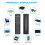 2Pcs G40S Voice Remote Control Air Mouse Wireless  Kyeboard with IR Learning for Android TV Box H96MAX X96MAX X4 PRO 4