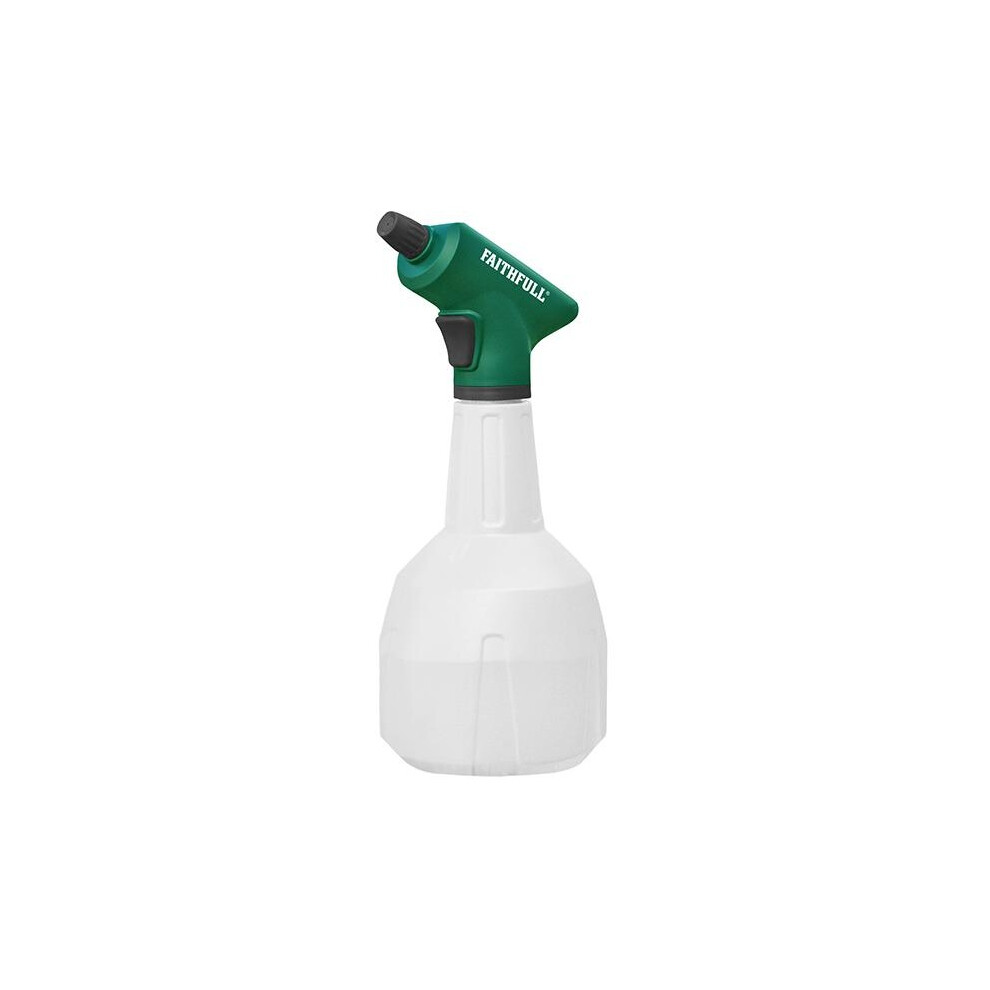 Faithfull Handheld Battery Powered Sprayer 1 Litre
