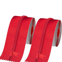 Selbstklebende, Robuste Reißverschlusstür für Staubschutz, Bau- und Renovierungsarbeiten, 2,13 M X 7,62 cm